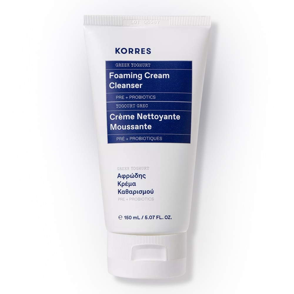NWT KORRES Greek Yoghurt Foaming Cream Cleanser
